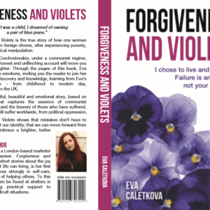 Forgiveness and Violets shop buy book Eva Caletkova
